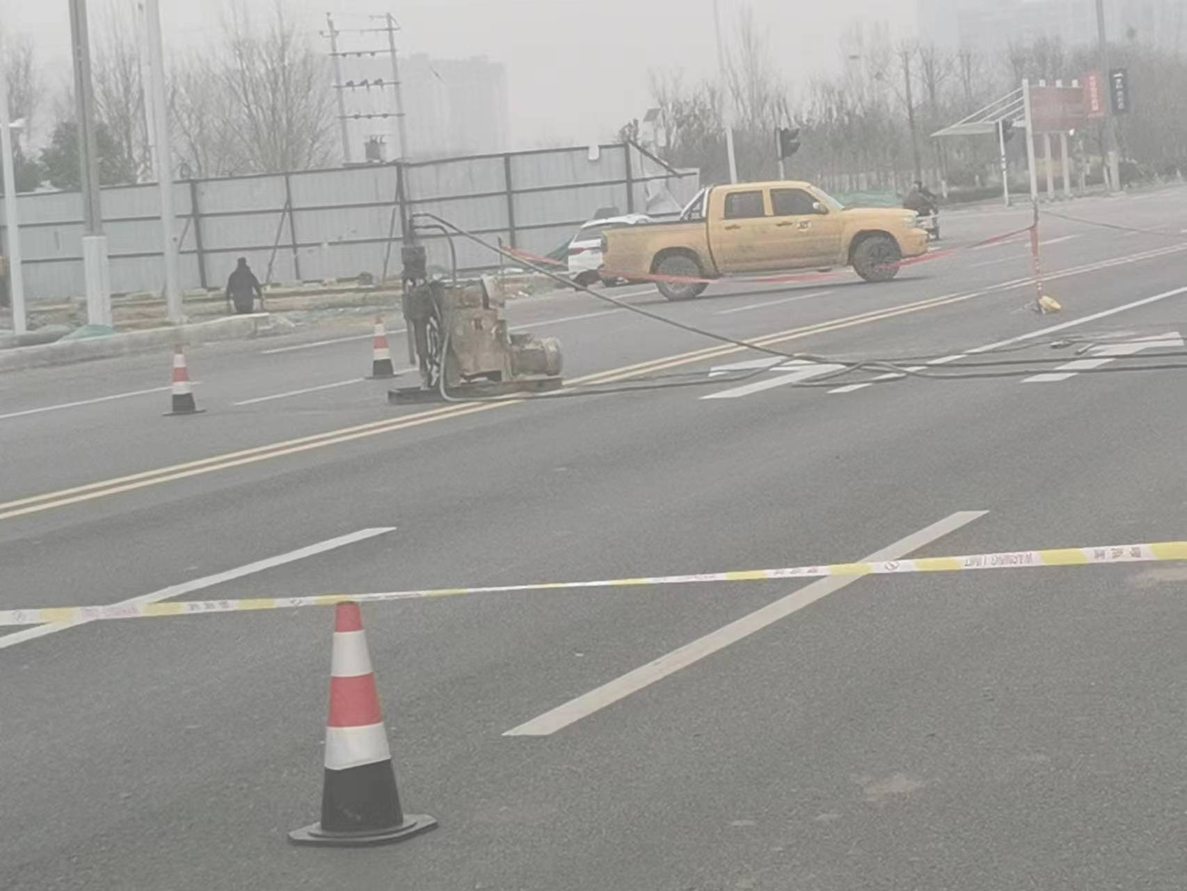 和田市公路路基沉陷注浆